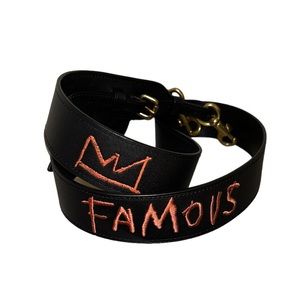 Coach x Jean Michel Basquiat Strap Black Brass